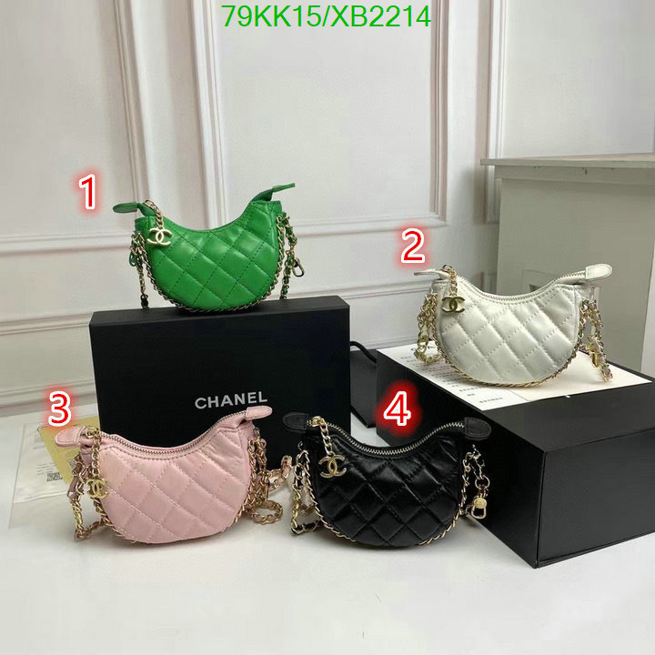 Chanel Bags ( 4A )-Diagonal-,Code: XB2214,$: 79USD