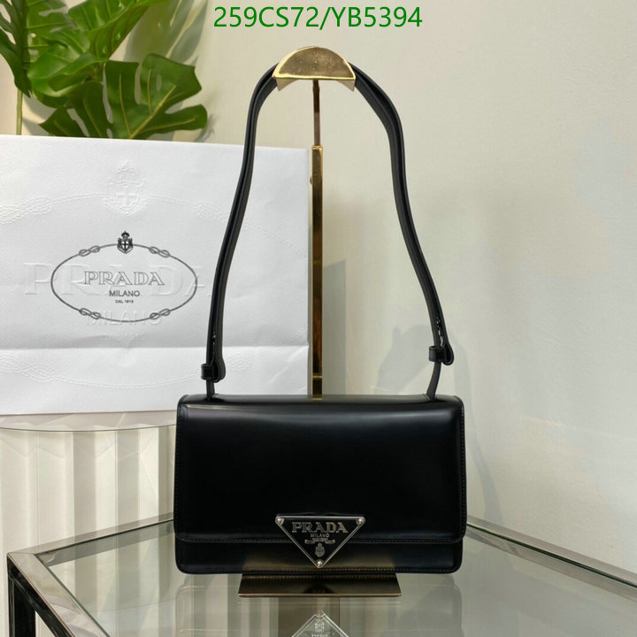 Prada Bag-(Mirror)-Diagonal-,Code: YB5394,$: 259USD