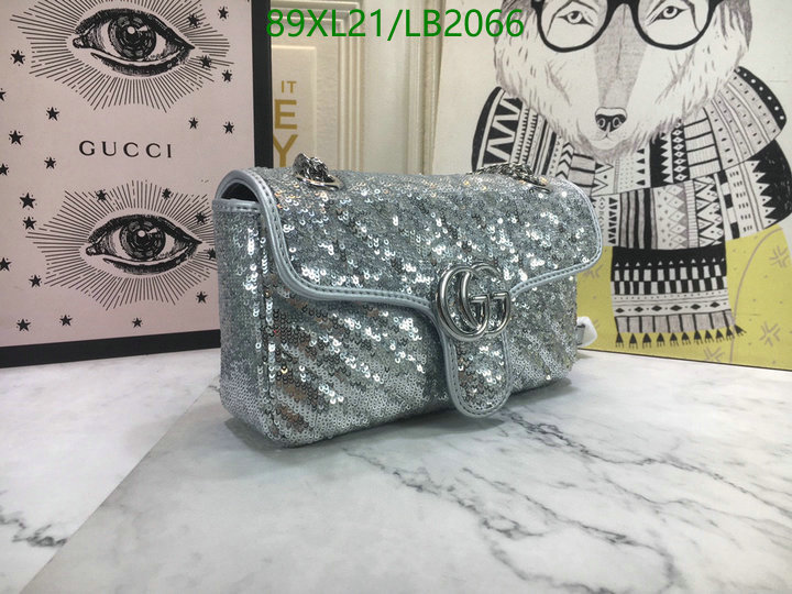 Gucci Bag-(4A)-Marmont,Code: LB2066,$: 89USD