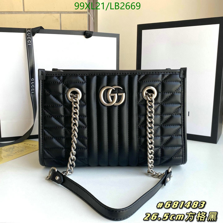 Gucci Bag-(4A)-Marmont,Code: LB2669,$: 99USD