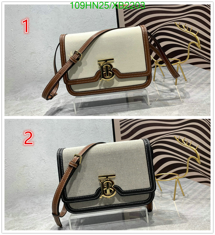 Burberry Bag-(4A)-Diagonal-,Code: XB2203,$: 109USD