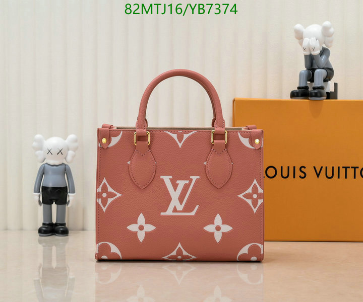 LV Bags-(4A)-Handbag Collection-,Code: YB7374,$: 82USD