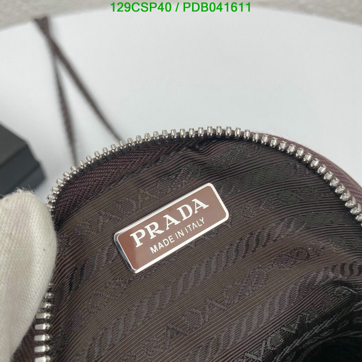 Prada Bag-(Mirror)-Diagonal-,Code: PDB041611,$: 129USD