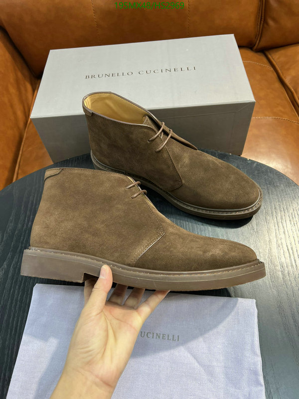 Men shoes-Brunello Cucinelli, Code: HS2969,$: 195USD