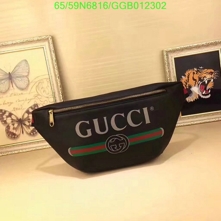 Gucci Bag-(4A)-Diagonal-,Code:GGB012302,$: 65USD