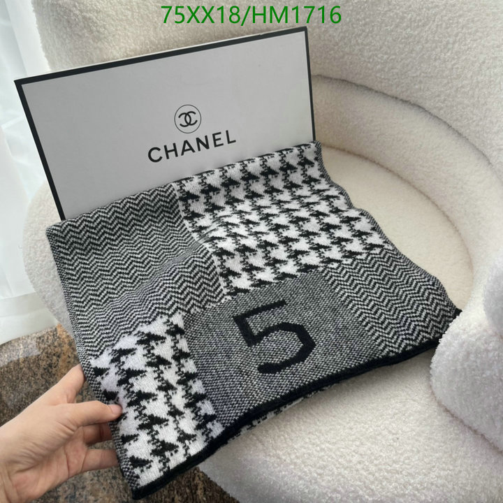 Scarf-Chanel, Code: HM1716,$: 75USD