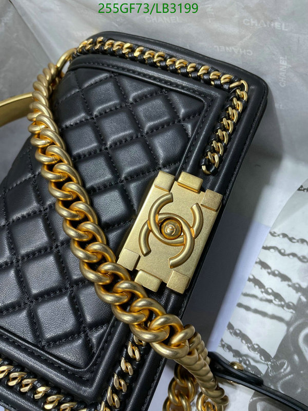 Chanel Bags -(Mirror)-Le Boy,Code: LB3199,$: 255USD