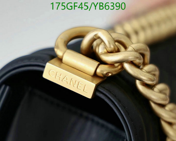 Chanel Bags -(Mirror)-Le Boy,Code: YB6390,$: 175USD