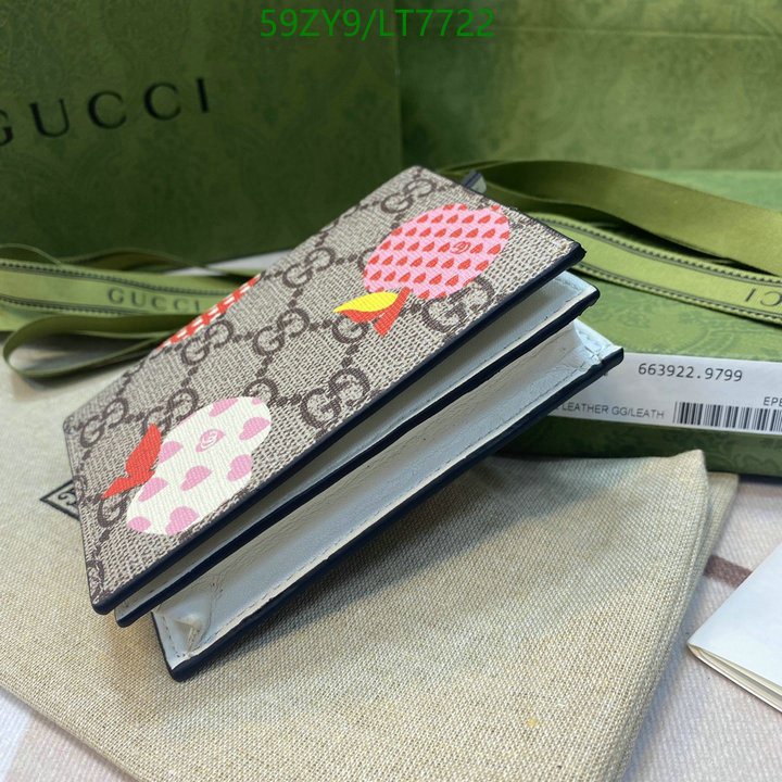 Gucci Bag-(4A)-Wallet-,Code: LT7722,$: 59USD