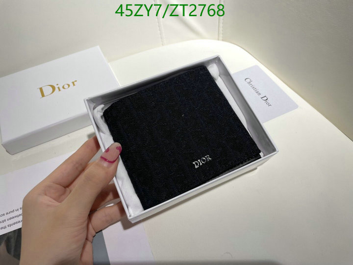 Dior Bags-(4A)-Wallet,Code: ZT2768,$: 45USD