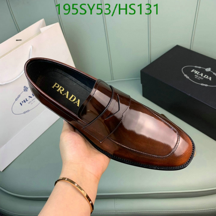 Men shoes-Prada, Code: HS131,$: 195USD