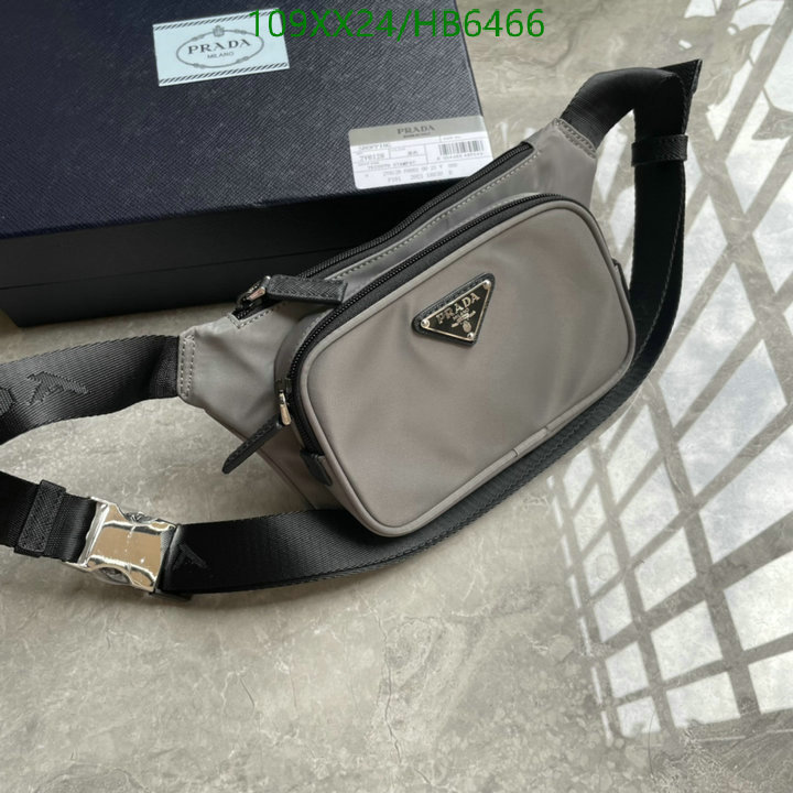 Prada Bag-(Mirror)-Diagonal-,Code: HB6466,$: 109USD