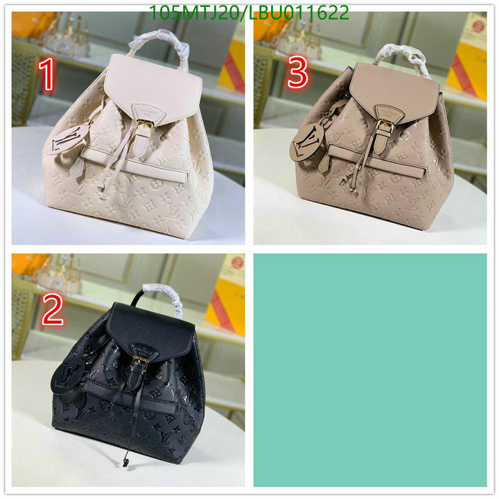 LV Bags-(4A)-Backpack-,Code: LBU011622,$: 105USD