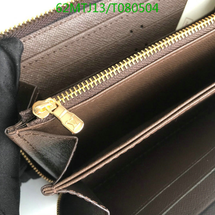 LV Bags-(4A)-Wallet-,Code: T080504,$: 62USD