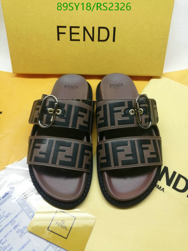 Men shoes-Fendi, Code: RS2326,$: 89USD