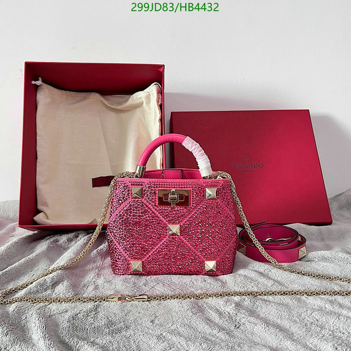 Valentino Bag-(Mirror)-Roman Stud,Code: HB4432,$: 299USD