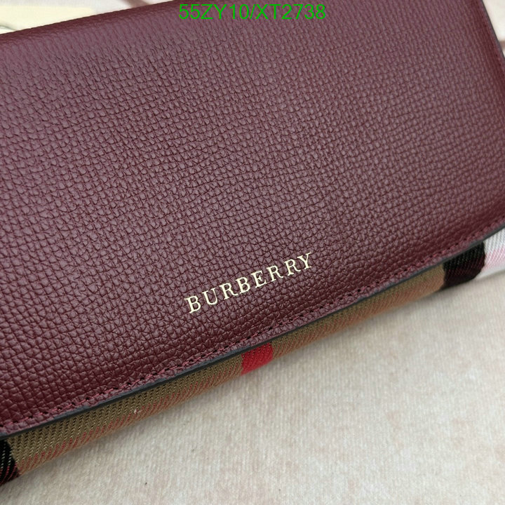 Burberry Bag-(4A)-Wallet-,Code: XT2738,$: 55USD