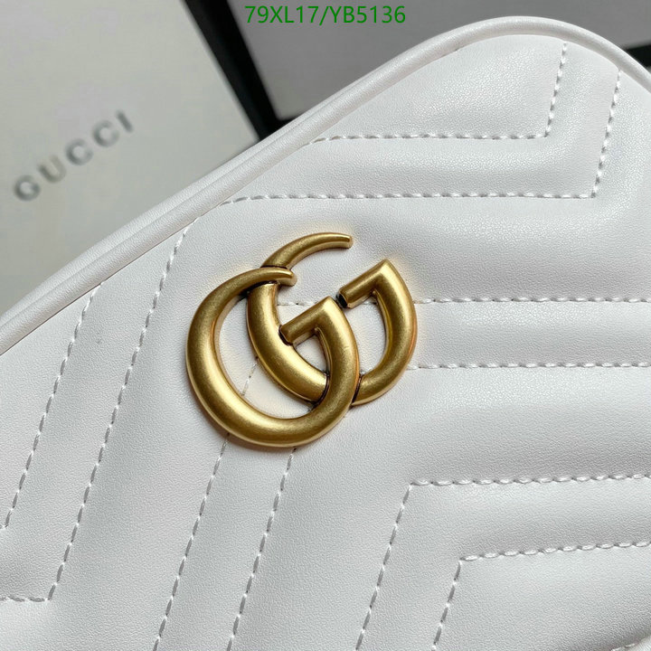 Gucci Bag-(4A)-Marmont,Code: YB5136,$: 79USD