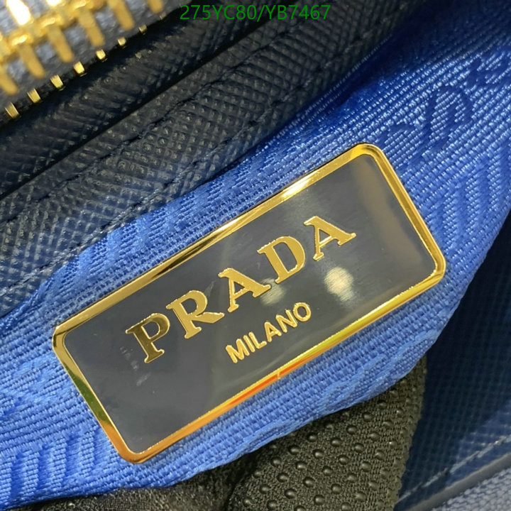 Prada Bag-(Mirror)-Diagonal-,Code: YB7467,$: 275USD