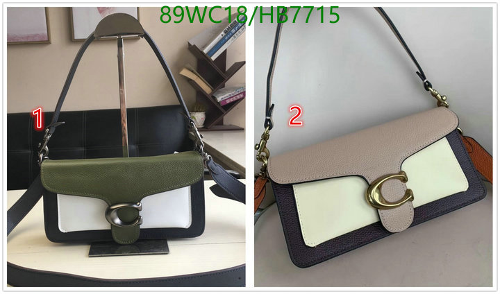 Coach Bag-(4A)-Handbag-,Code: HB7715,$: 89USD