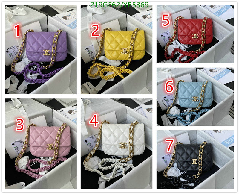 Chanel Bags -(Mirror)-Diagonal-,Code: YB5369,$: 219USD