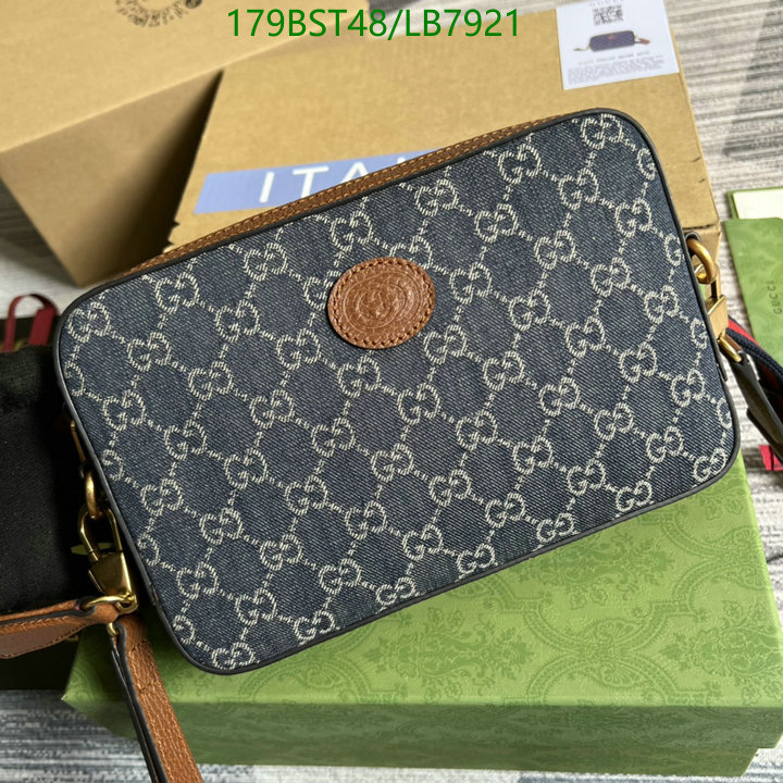 Gucci Bag-(Mirror)-Diagonal-,Code: LB7921,$: 179USD