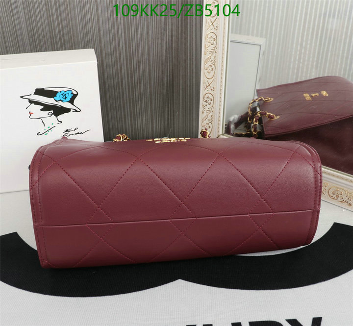 Chanel Bags ( 4A )-Handbag-,Code: ZB5104,$: 109USD