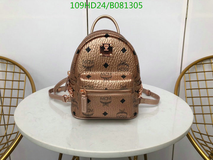 MCM Bag-(Mirror)-Backpack-,Code: B081305,$: 109USD