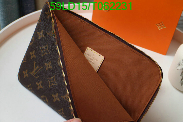 LV Bags-(Mirror)-Wallet-,Code: T062231,$: 59USD