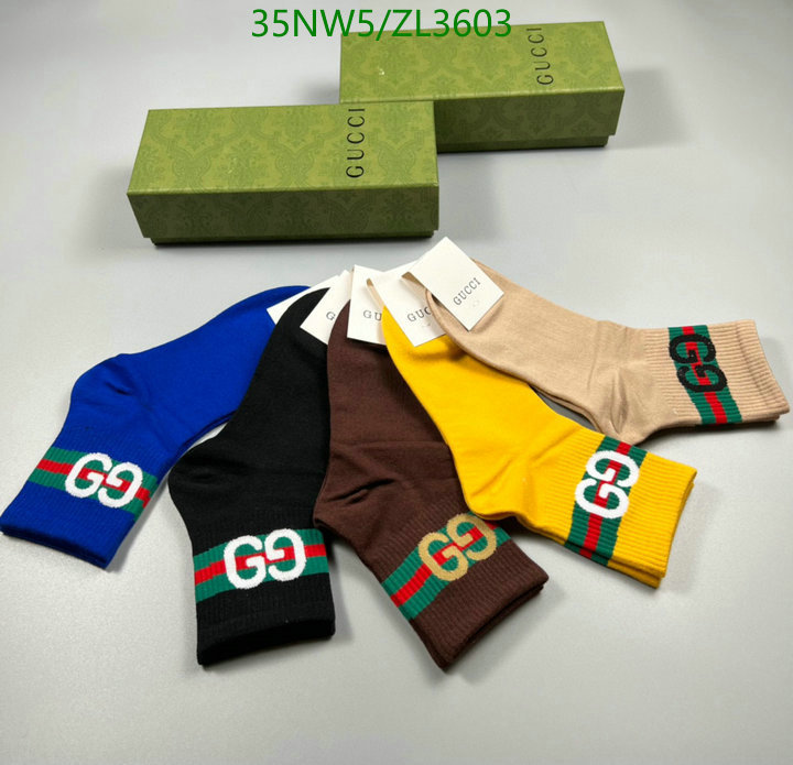 Sock-Gucci, Code: ZL3603,$: 35USD