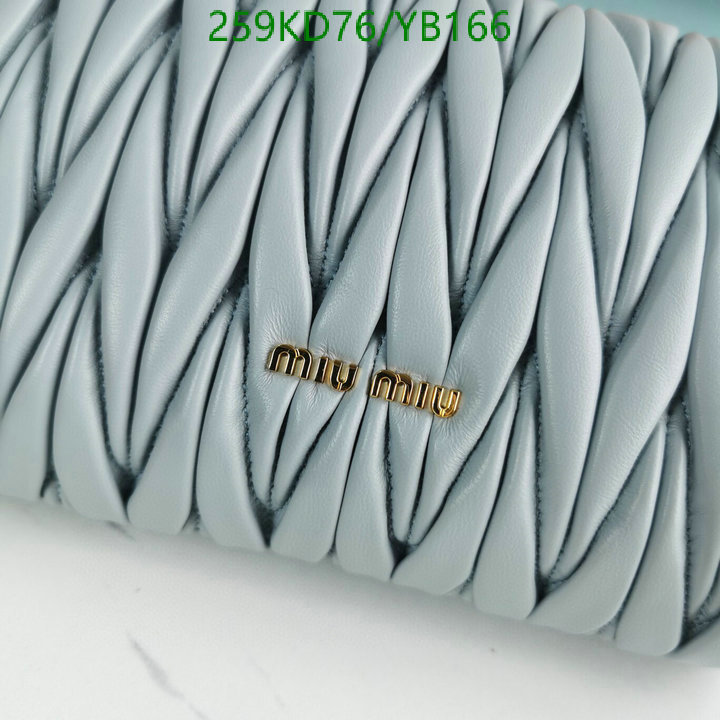 Miu Miu Bag-(Mirror)-Diagonal-,Code: YB166,$: 259USD