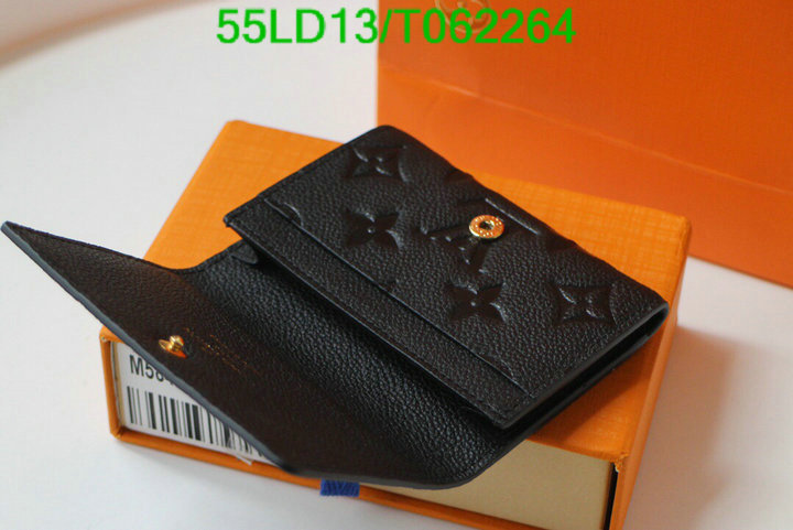 LV Bags-(Mirror)-Wallet-,Code: T062264,$: 55USD