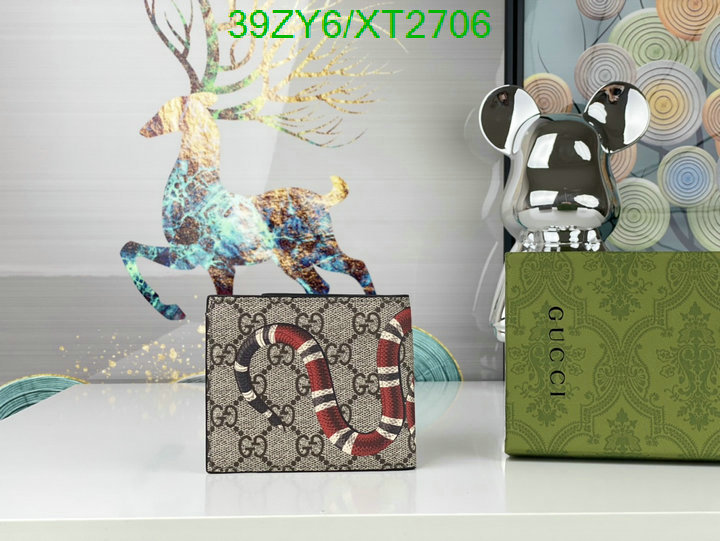 Gucci Bag-(4A)-Wallet-,Code: XT2706,$: 39USD