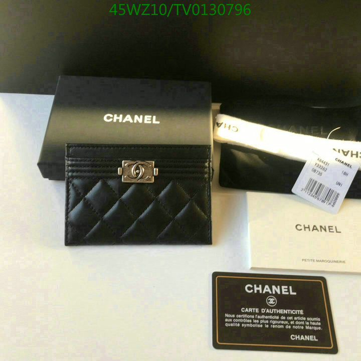 Chanel Bags ( 4A )-Wallet-,Code: TV0130796,$: 45USD