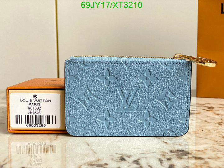 LV Bags-(Mirror)-Wallet-,Code: XT3210,$: 69USD