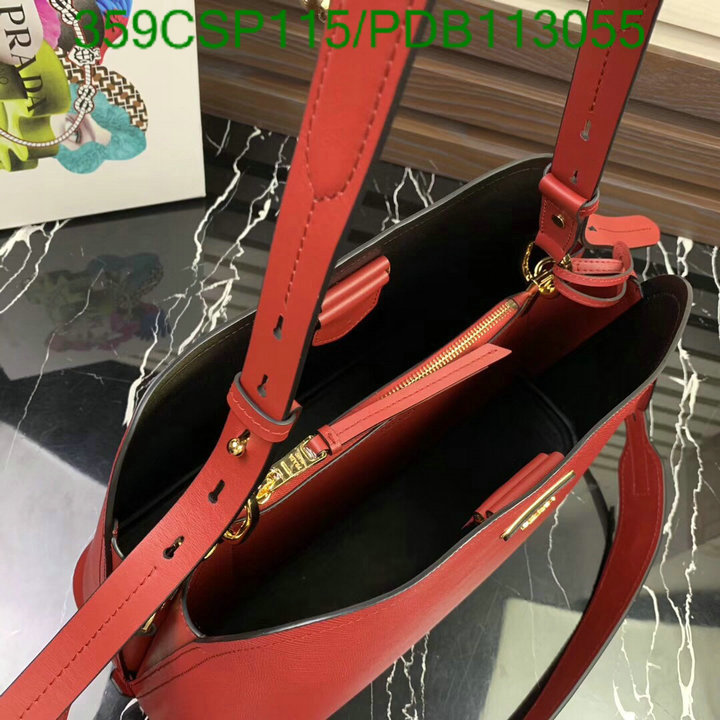 Prada Bag-(Mirror)-Handbag-,Code: PDB113055,$: 359USD