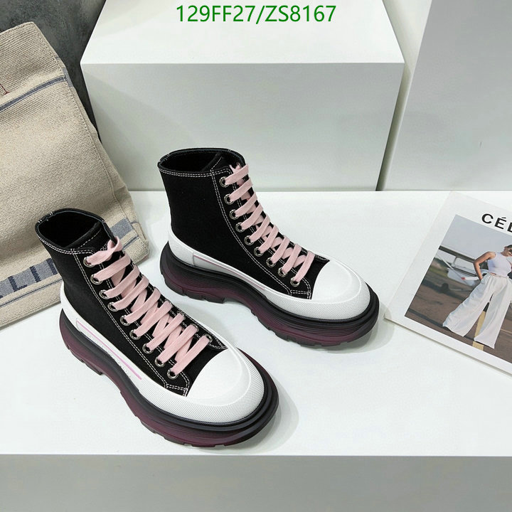 Men shoes-Alexander Mcqueen, Code: ZS8167,$: 129USD