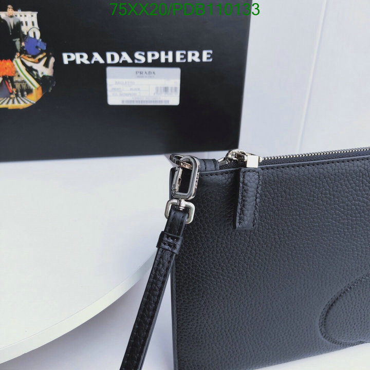 Prada Bag-(Mirror)-Clutch-,Code: PDB110133,$:75USD