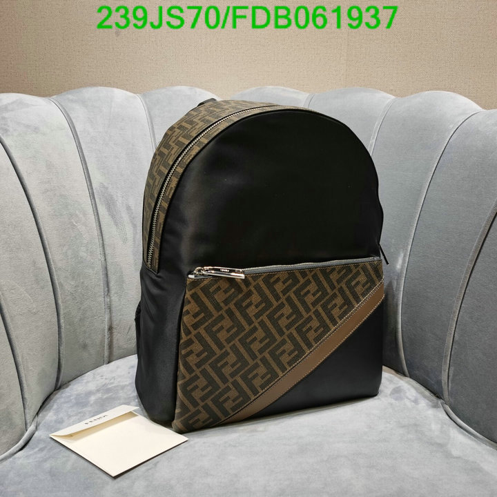 Fendi Bag-(Mirror)-Backpack-,Code: FDB061937,$: 239USD