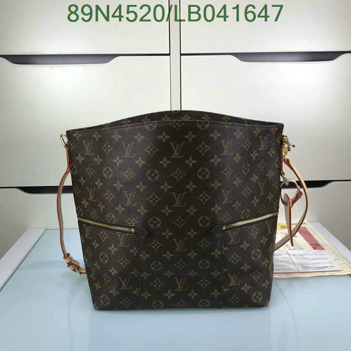 LV Bags-(4A)-Handbag Collection-,Code: LB041647,$: 89USD