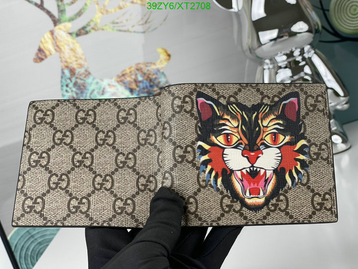 Gucci Bag-(4A)-Wallet-,Code: XT2708,$: 39USD