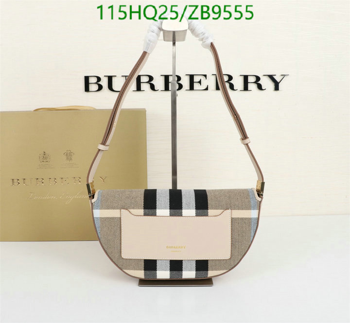 Burberry Bag-(4A)-Diagonal-,Code: ZB9555,$: 115USD