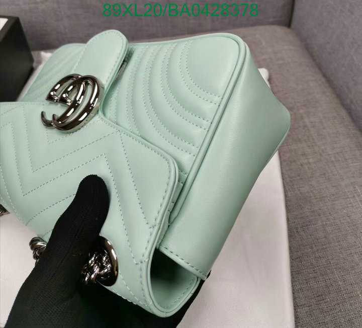 Gucci Bag-(4A)-Marmont,Code:BA0428378,$: 89USD