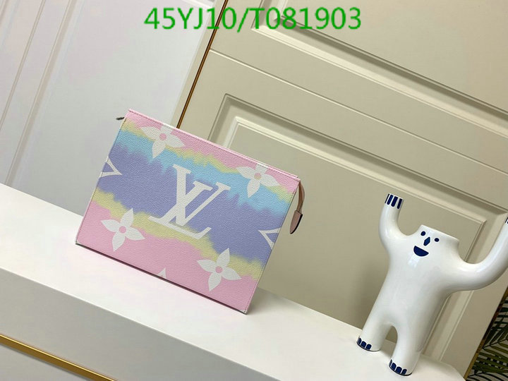 LV Bags-(4A)-Wallet-,Code: T081903,$: 45USD