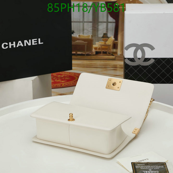 Chanel Bags ( 4A )-Le Boy,Code: YB581,$: 85USD