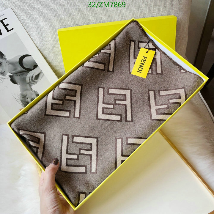 Scarf-Fendi, Code: ZM7869,$: 32USD