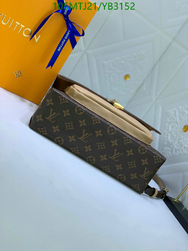 LV Bags-(4A)-Handbag Collection-,Code: YB3152,$: 105USD