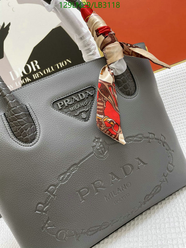 Prada Bag-(4A)-Handbag-,Code: LB3118,$: 129USD