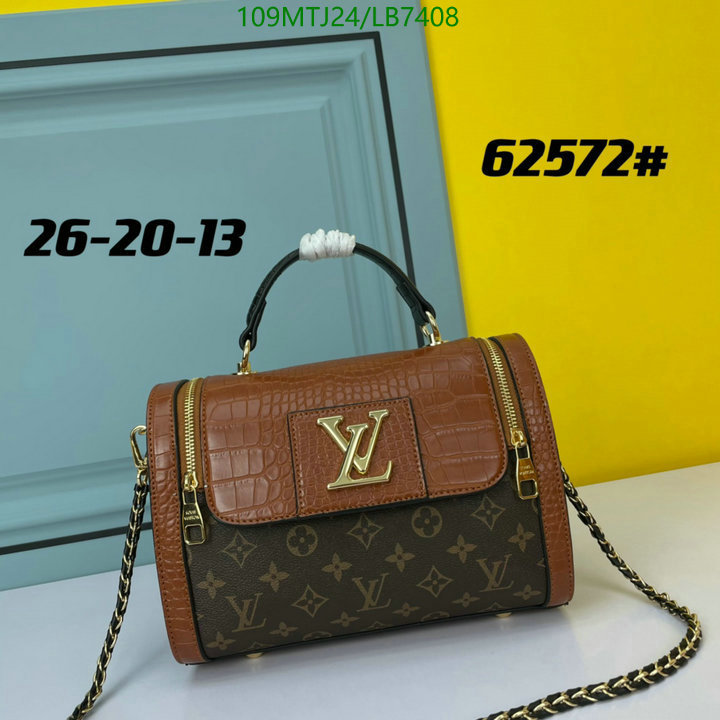 LV Bags-(4A)-Handbag Collection-,Code: LB7408,$: 109USD