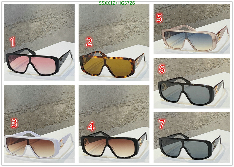 Glasses-Chanel,Code: HG5726,$: 55USD